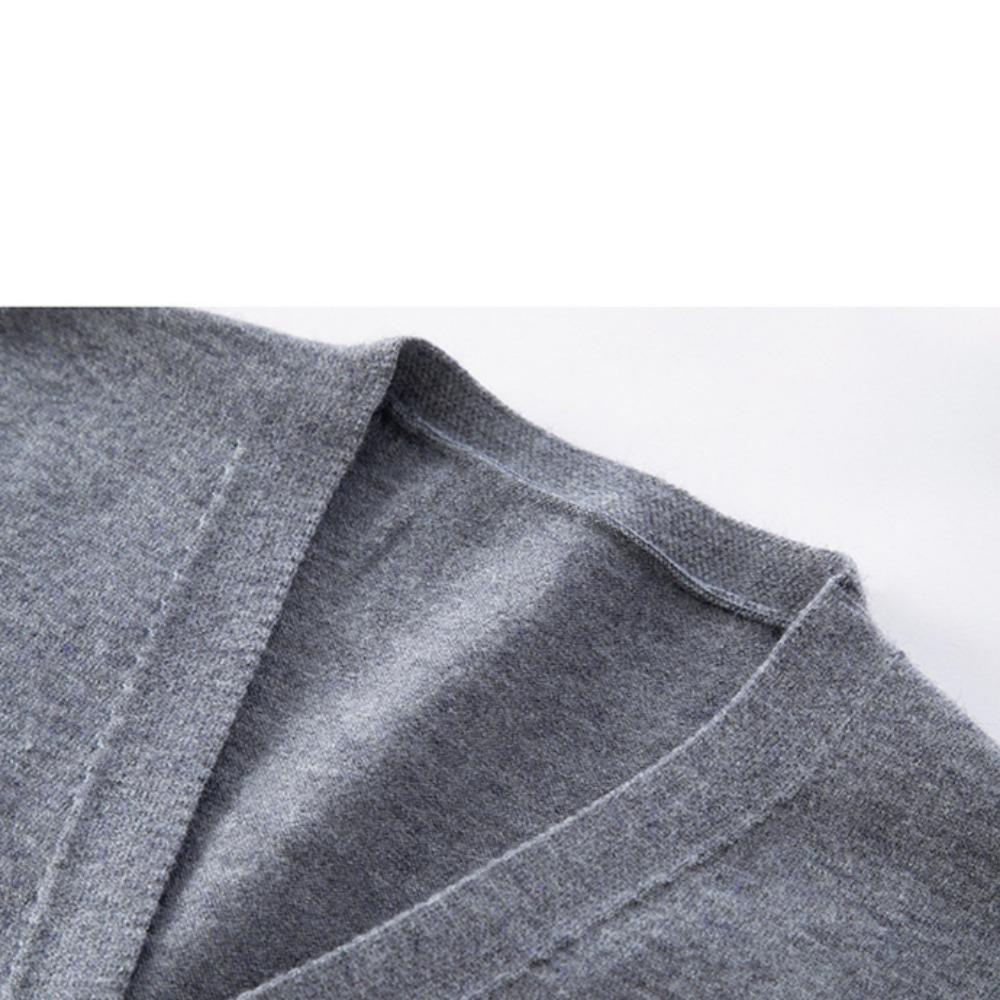 Veste fără mâneci pentru bărbați, cu un singur nasture, tricotate, vestă masculină, pulover, pulovere, rupas masculinas