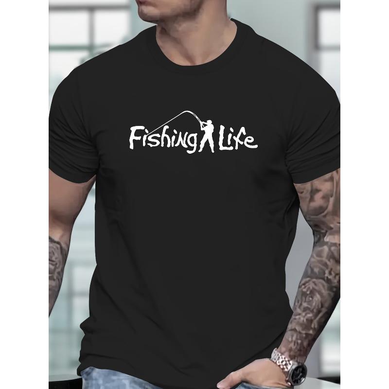 

Men s Fashion Casual Printed T-Shirt New Summer Style, Round Neck, Relaxed Fit, Oversized, Cool S чёрный