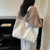 Large Capacity Bag Women's New Casual Versatile Tote Bag Retro Fashion Shoulder Bag Commuter Bag