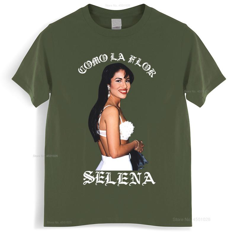 Selena Quintanilla Unisexs Rare Portrait TShirt Printed Tee Shirt cotton tshirt Unisex summer fashion tshirt euro size