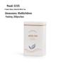 Universal Tea Storage Tin: Square Iron Box, 125g Capacity for White, Black, or Green Tea, Airtight and Empty.