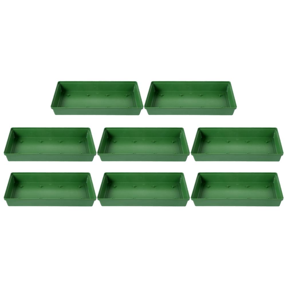 8Pcs Flower Arrangement Fixing Tray Plastic Flower Mud Holder for Foam Arrangements Sturdy Decorative Landscape Tool