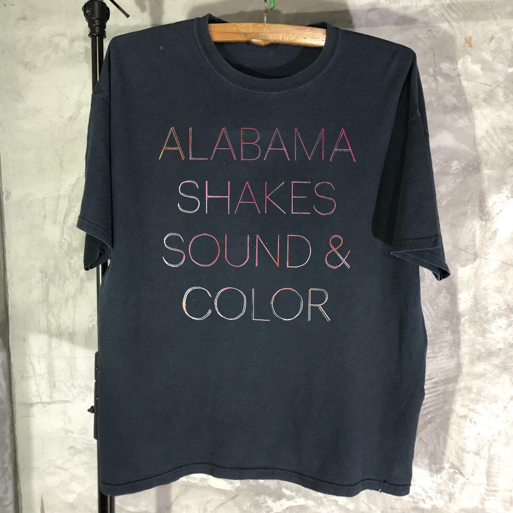 ALABAMA SHAKES Band SOUND & COLOR T Shirt  Unisex T-Shirt XL