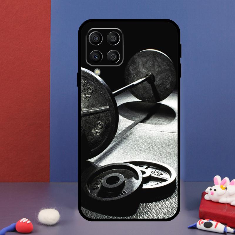 Workout Motivation Fitness Gym Quotes For Samsung Galaxy M15 M55 M33 M13 M23 M53 M31 M51 M14 M34 M54 M20 M30s M52 M32 Phone Case
