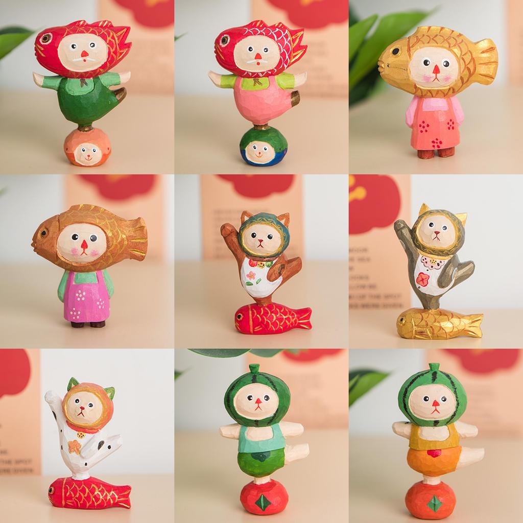 Wooden Craft Handcrafted Desktop Decor For Gift Giving And Celebrations With Unique Design