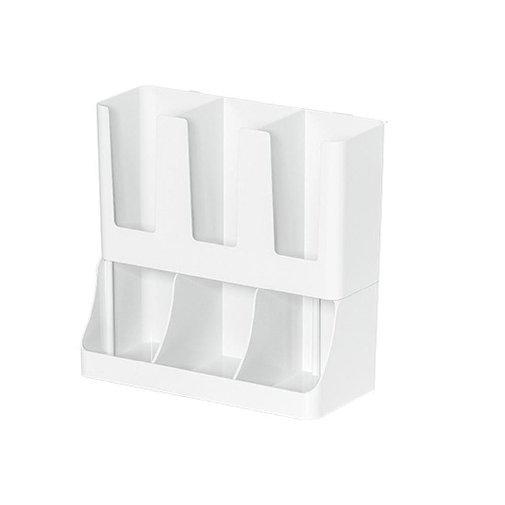 Coffee Station Organizer, Wall-mounted Coffee Bar Organizer for Countertop, Condiment and Cup Storage Organizer, Bar Accessories