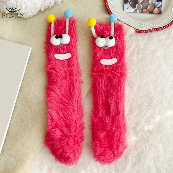 Autumn Winter Coral Fleece Floor Socks Funny Socks Couple Sleep Sock Fuzzy Socks Christmas Stockings Socks