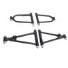 7inch Front Suspension Upper Lower Swing Arm Kit Reduce Vibration Noise High Strength Metal for Go Kart Quad Bike