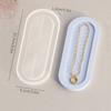 Epoxy Resin Mold Oval Plate Dish Cup Mat Silicone Mould DIY Crafts Decors Mold