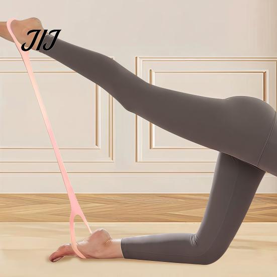 Anti Slip Training Band Figure 8 Resistance Band, 8-Shaped Elastic Exercise for Men Women, High Elasticity Pull Rope Arm Toning, Shoulder Stretching