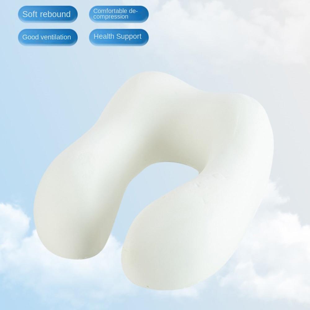 Portable Travel U-shaped Pillow Cooling Napping Neck Pad Soft Sleeping Neck Pillow  Nap