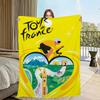 T-Tour von F-Frankreich Decke Flanell warme Gemütlichkeit weiche Plüschdecke Für Picknick Betten Sofas Häuser Und Schlafzimmer