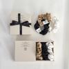VILLA DE SILK Baby Scrunchie 3set (White/Beige/Black)