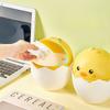2 szt. Urocze Żółte Gumowe Kaczuszki Mini Kosze na Śmieci, Biurkowe Kosze z Klapką i Uroczym Wzorem Kaczki, Kompaktowe Plastikowe Pojemniki do Przechowywania do Sypialni, Biurka, Biura