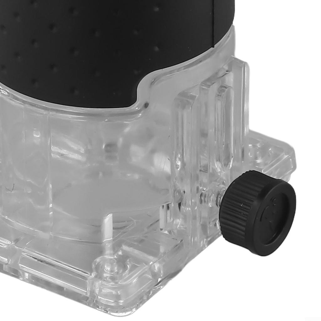 Transparent/Black Router Base Trimmer Router Base Woodworking