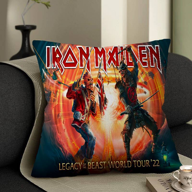 Band I-Iron Cool M-Maiden Pillow Cover Design Cushion Cover Decor Holiday Decorati