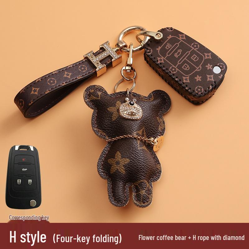 21 Buick Key Cover: New Excelle, Encore, Verano XT, LaCrosse, Regal - Stylish Women's Car Key Case