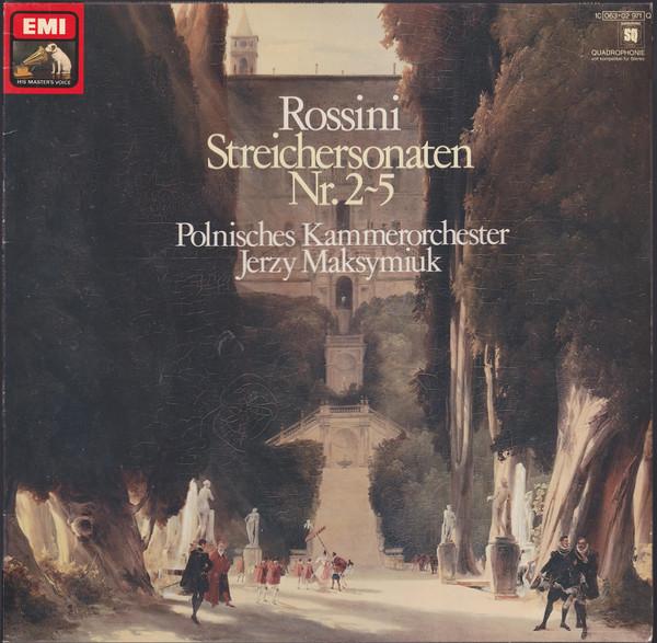 

LP Record GIOACCHINO ROSSINI POLISH CHAMBER Rossini Streichersonaten Nr. 25 1C06302971Q His Masters Vo 1978 Germany Classical Used