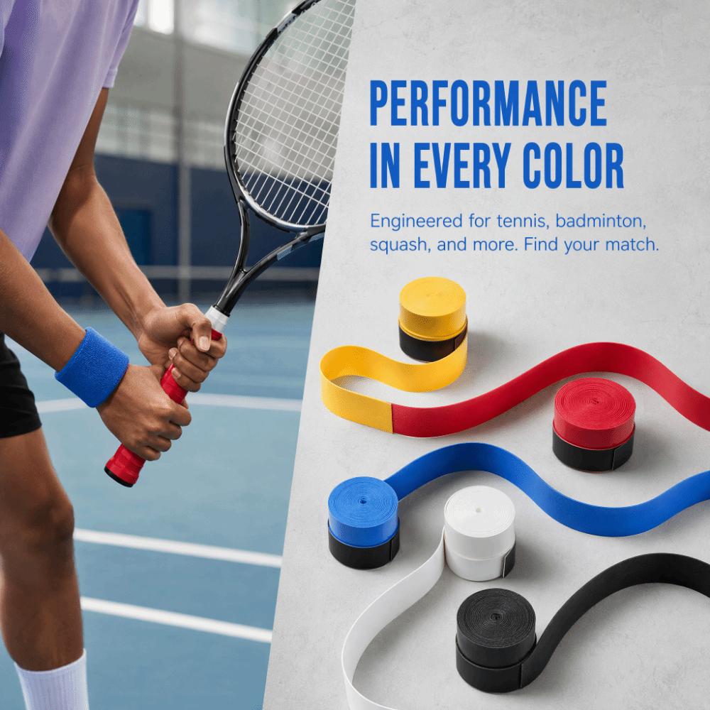 10 Stück PU-Material Griffband 110 cm Länge Sportgriffband Praktisches Schläger-Übergriffband Für Sport