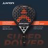 IANONI ORANGE SUPER POWER Negru&Albastru 38mm 360g Rachete Padel Fibră de Carbon 18k Suprafață Rugoasă Raqueta Paddle Racket