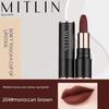 Mi Zhi Lian Luxury Non-Stick Lipstick, Non-Fading, Whitening, Waterproof, Long-Lasting, Soft Mist Moisturizing Lipstick, Genuine Product for Students