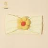 Baby Soft Nylon Headband with Five-Petal Flower - European & American Style