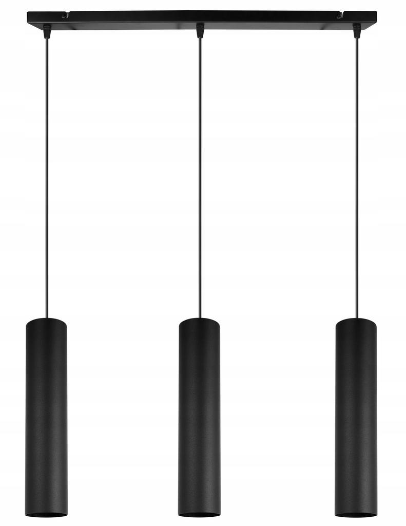 MODERNE DECKENHÄNGELEUCHTE SCHWARZE LED-LAMPE