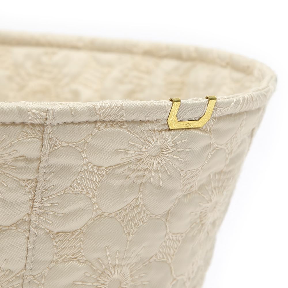 [UNDERCONTROL] Thick Bonded Flower Pattern Gold Label Winter Standard Size Foldable Made in Korea Sun Protection Bucket Hat for Women (Bonded Flower