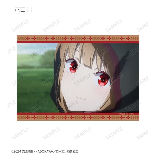 TV Anime "Spice and Wolf: Merchant Meets the Wise Wolf" Trading Holo Stills Bromide 14-Piece Box
