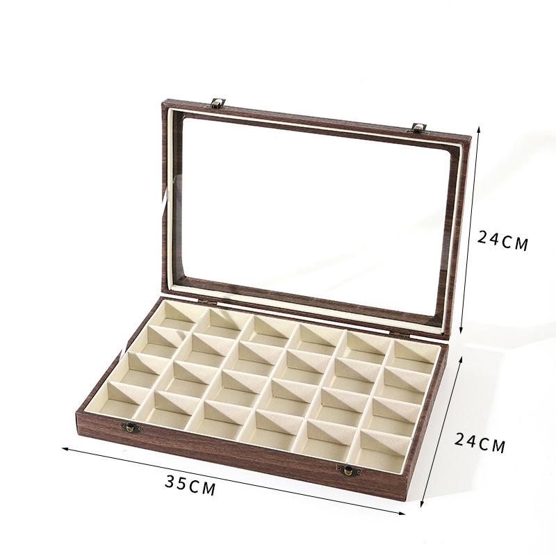Dust-proof Sunroof with Lid Bracelet Storage Box Buddha Beads Cultural Play Bracelet Collection Box Buddha String Bracelet Jewelry Box
