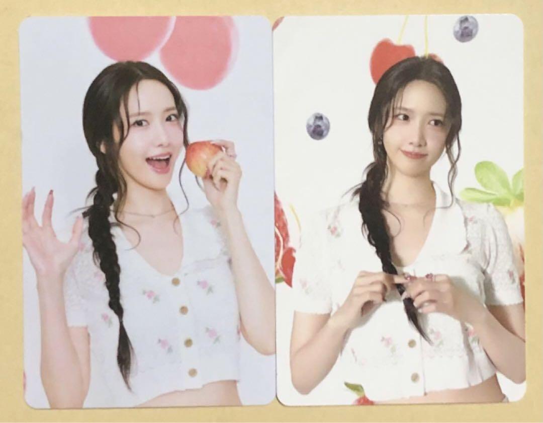 

[USED] Girls Generation Yoona 2025 Sea Green MD A Trading Card Set of 2