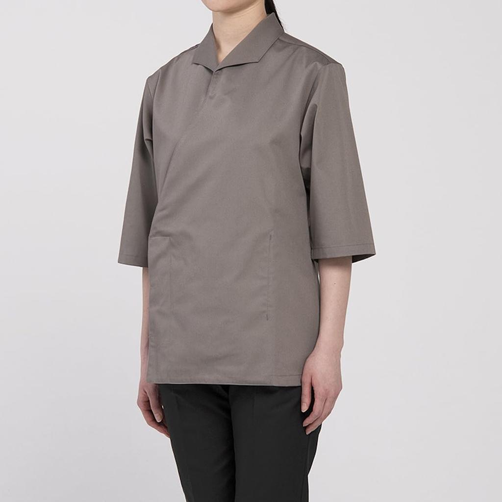 Seven Uniform EA3080-9 Coat/3/4 Sleeves, Black, SS