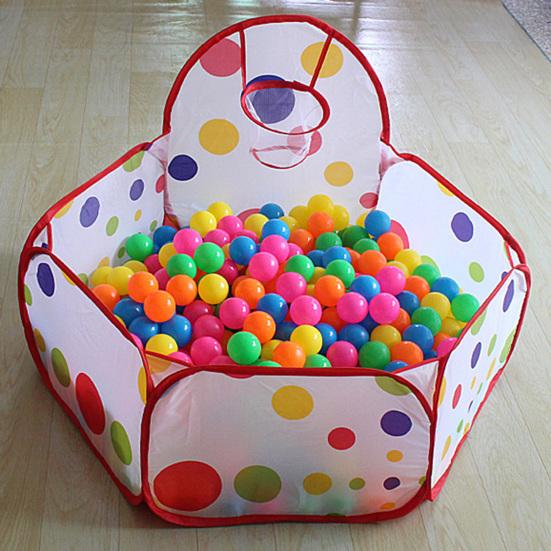 Kids Play Tent Multifunctional Foldable Big Space with Bag Entertainment Toy Storage Polyester Cloth Children Tent Indoor Outdoor Pretend Game