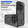 Frosted Clear For Magsafe Magnetic Black Phone Case For OnePlus 13 13R 13T 13S  Ace 5 Pro Nord CE 5 Wireless Charge Hard Cover