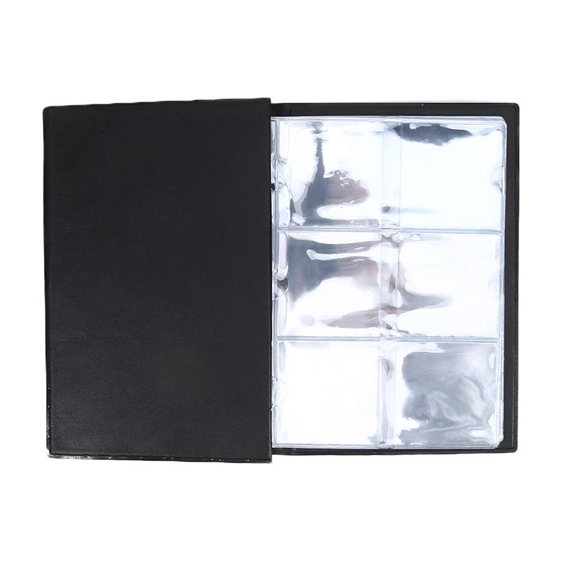 Coin Storage Album PU Cover Hard Smooth Surface Portable Collection Book Coin Collector BookCoin Organizer Photo Storage Book