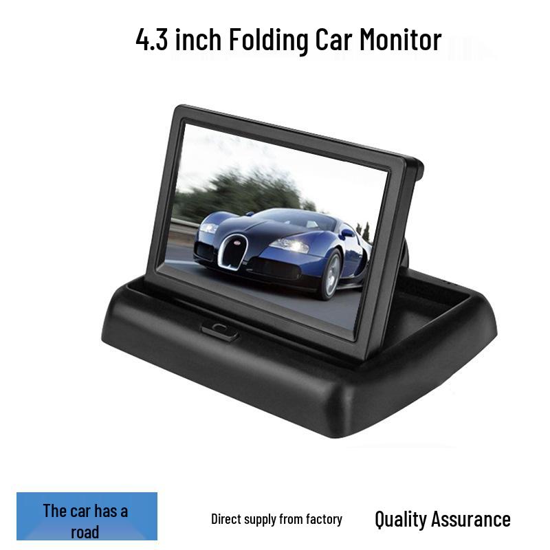 

4.3/5-дюймовый HD складной автомобильный монитор с двойным AV-входом