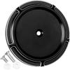 Stage 1 Big Sucker Air Cleaner Cover for Harley Dyna Low Rider Wide Glide Electra Glide Road King Softail Sportster Iron 883,Black