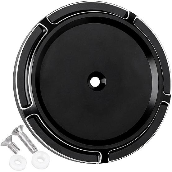 

Stage 1 Big Sucker Air Cleaner Cover for Harley Dyna Low Rider Wide Glide Electra Glide Road King Softail Sportster Iron 883,Black чёрный