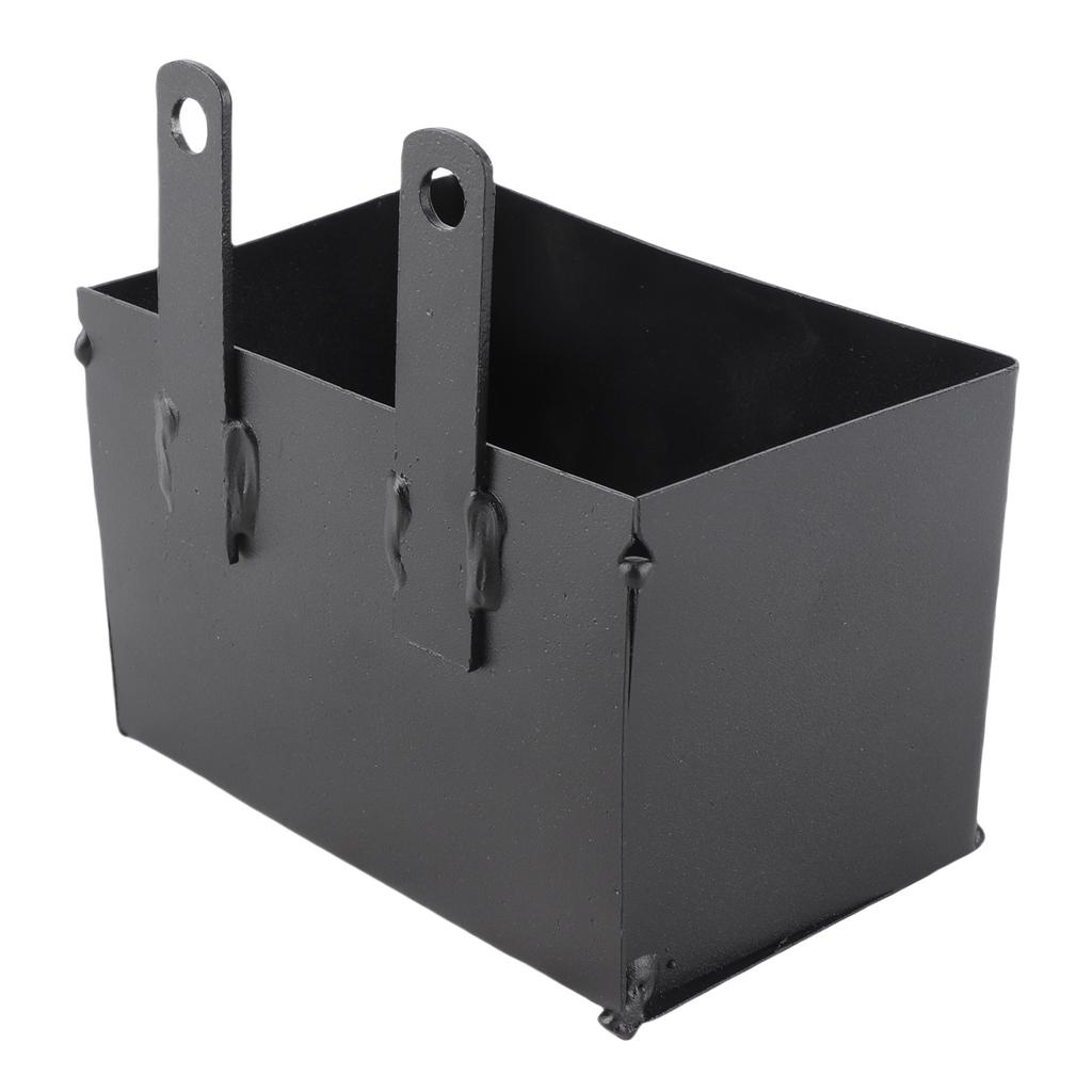 Motorcycle Battery Carrier Case Box Holder Black Rustproof Sturdy Structure for 50cc To 125cc ATV Motorbike Dirt Bike