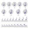 10Pcs/ Sets Japanese Fishing Hook and Mother Hook Fishing Gear Supplies Fishing Lures