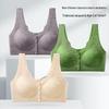 Chinesischer Stil Präge Jacquard Frontverschluss Bügelloser BH für Frauen mittleren Alters und ältere Frauen
