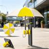 Outdoor Live Phone Mini Umbrella Waterproof Rainproof Universal Smartphone Sun Shade Portable Car Phone Holder Umbrella