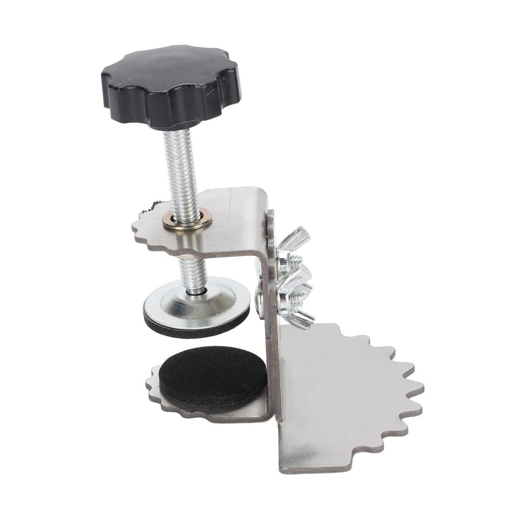 4Pcs Cabinet Door Installation Clamp Stainless Steel Cabinet Door Mounting Jig for Woodworking