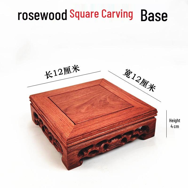 Karin Solid Wood Handicraft Stand for Vase, Pot, Bonsai, or Teapot Ornament