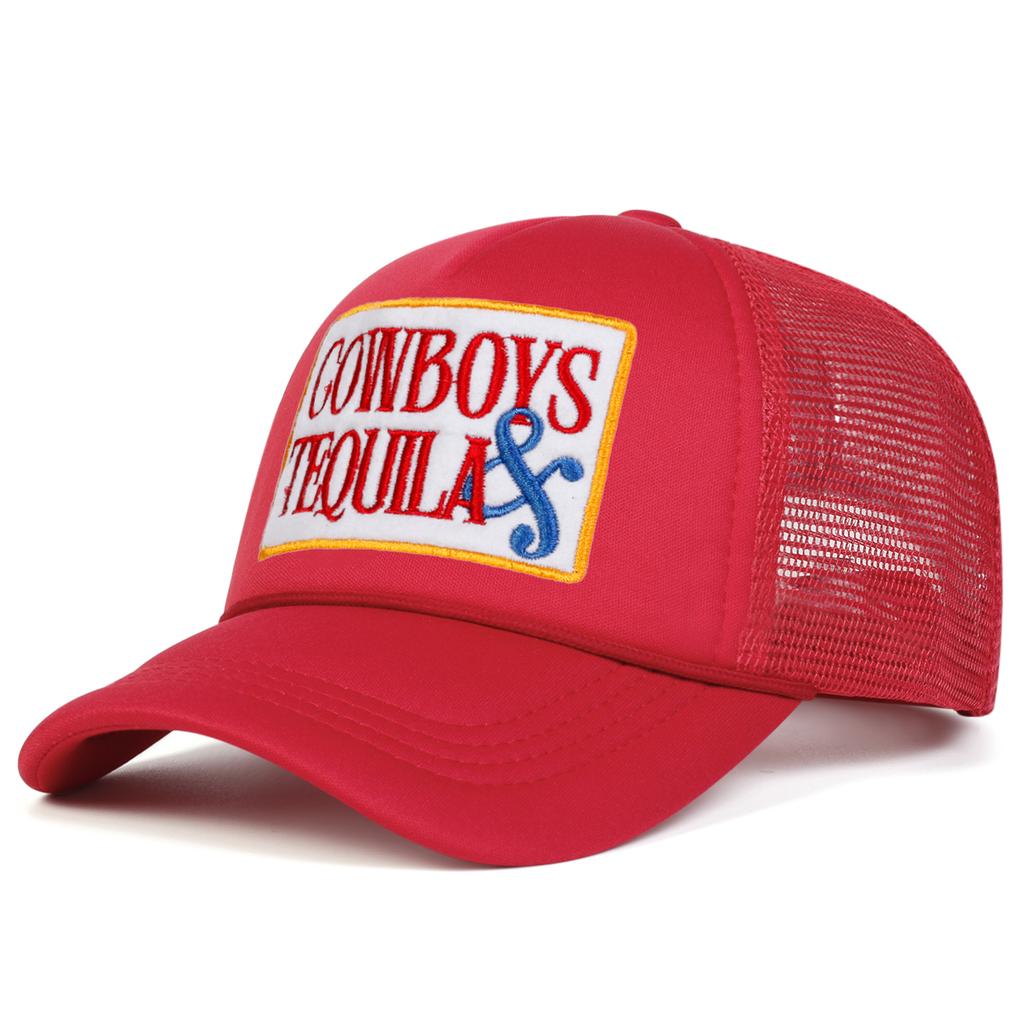 Men Letter Embroidered Baseball Cap Mesh Hat Outdoor Adjustable Sunscreen Leisure Hat Spring Autumn Travel Tourism Beach Vacation