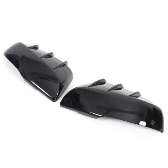 For Toyota Tacoma 2015- Glossy Black Side Door Rearview Mirror Cover Trim