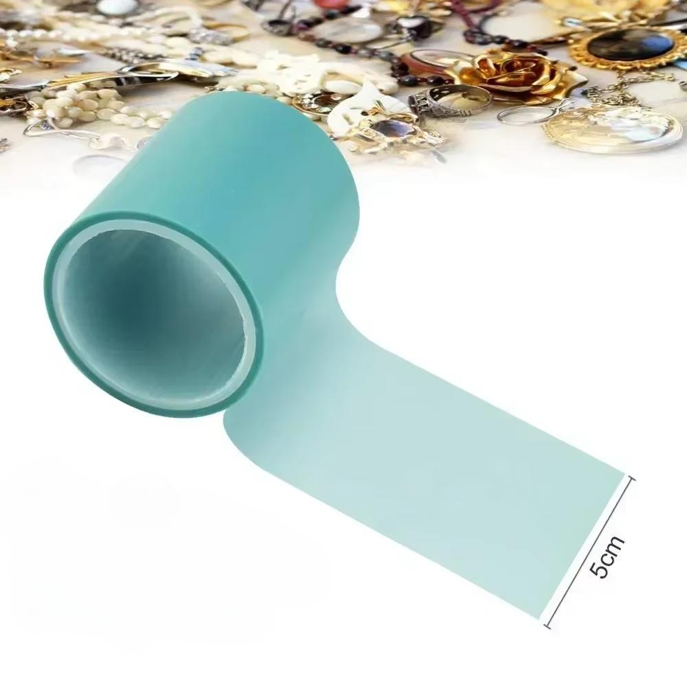 

1/3 Рулона Бесшовной Клейкой Бесшовной Эпоксидной Ленты 5м DIY Технологическая Лента УФ Высоковязкая Смола Бумажный Инструмент Небесно-Голубой