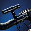Cykelstyreförlängare Lättviktig Kolfiber Aluminiumlegering för Telefonfäste Lampa