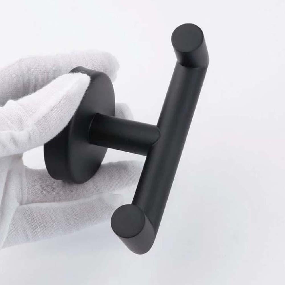 Storage Rack Wall Coat Clothes Hook Entryway Organizer Home Decor Bathroom Towel Hanger Stainless Steel Need Mounted
