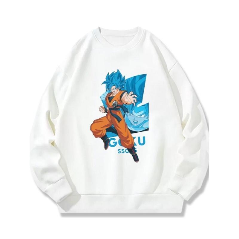 

Dragon Ball Slim Fit Crew Neck Sweatshirt, Stretch Cotton-Elastane, Wrinkle-Free Business Casual S
